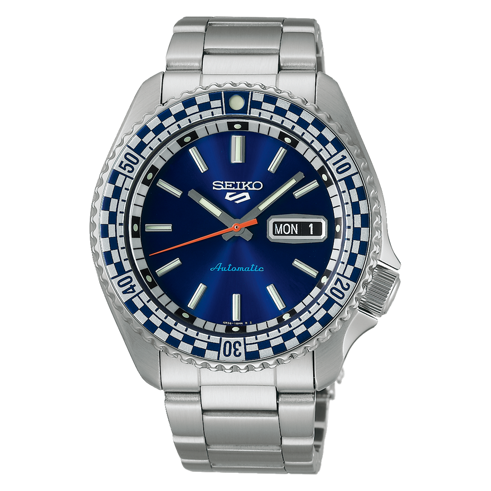 Seiko 5 Sport Rally, Blue