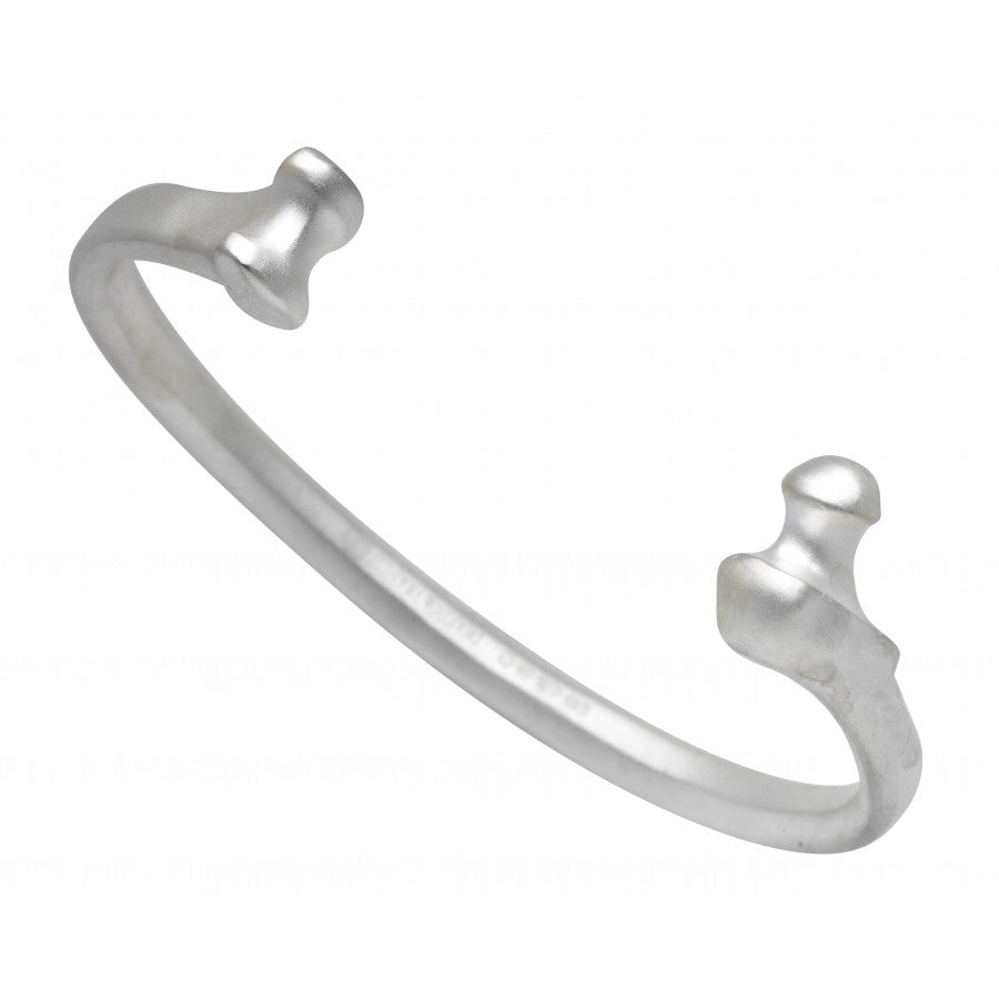 Silver Bone Bangle