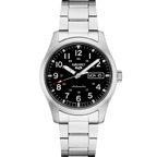 Seiko 5 Sport Black Dial SS Bracelet