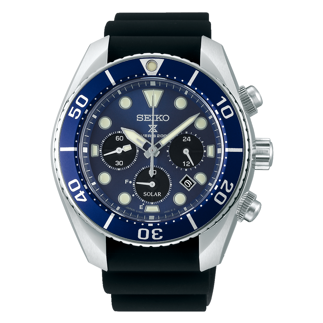 Prospex Solar Chrono, Dark Blue Dial
