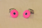 Round Lilac Cufflinks from the 'Brights'