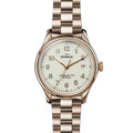 The Vinton 38mm, Matt Ivory Dial, RG PVD