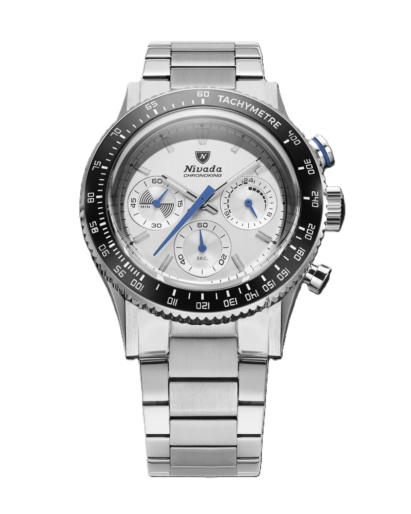 Chronoking Mecaquartz Racing Grey, (Tachymetre)