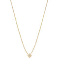 14 Karat Gold Micro Aztec North Star Necklace