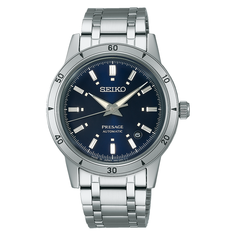 Presage New Style 60's, Blue Dial