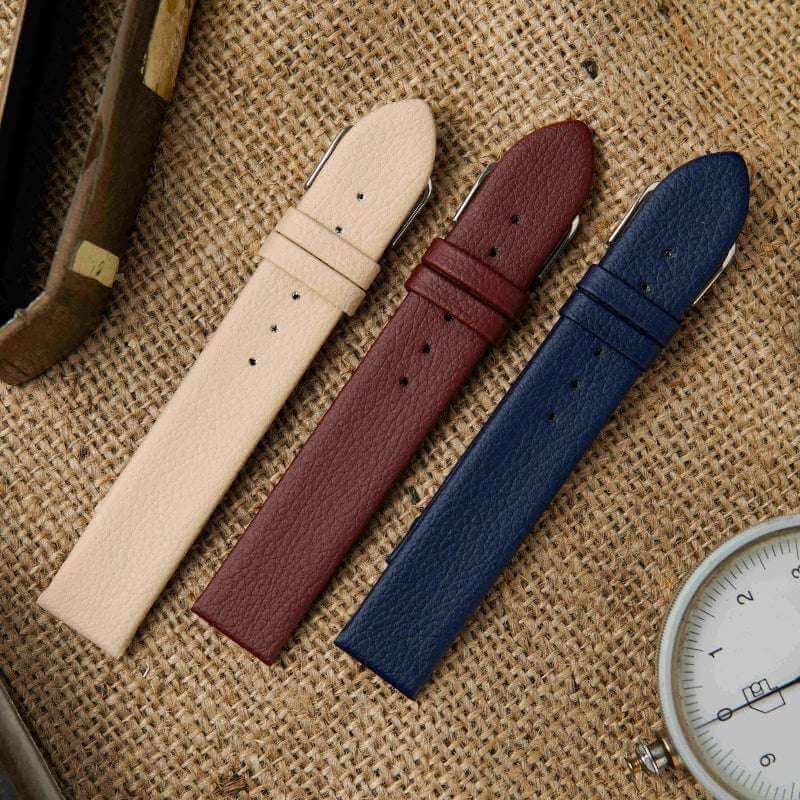 Bracelet de montre en cuir végane
