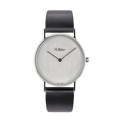 Classic Plain Silver Dial 33mm