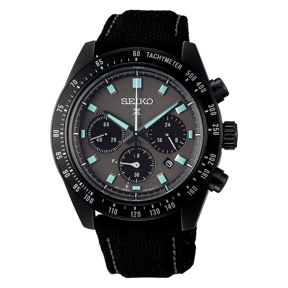 Prospex Speedtimer Solar, Black DLC