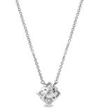 18 Karat Gold Diamond Solitaire Pendant