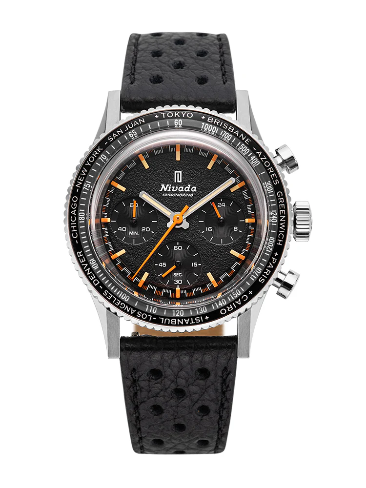 Chronoking Mecaquartz Black (GMT)