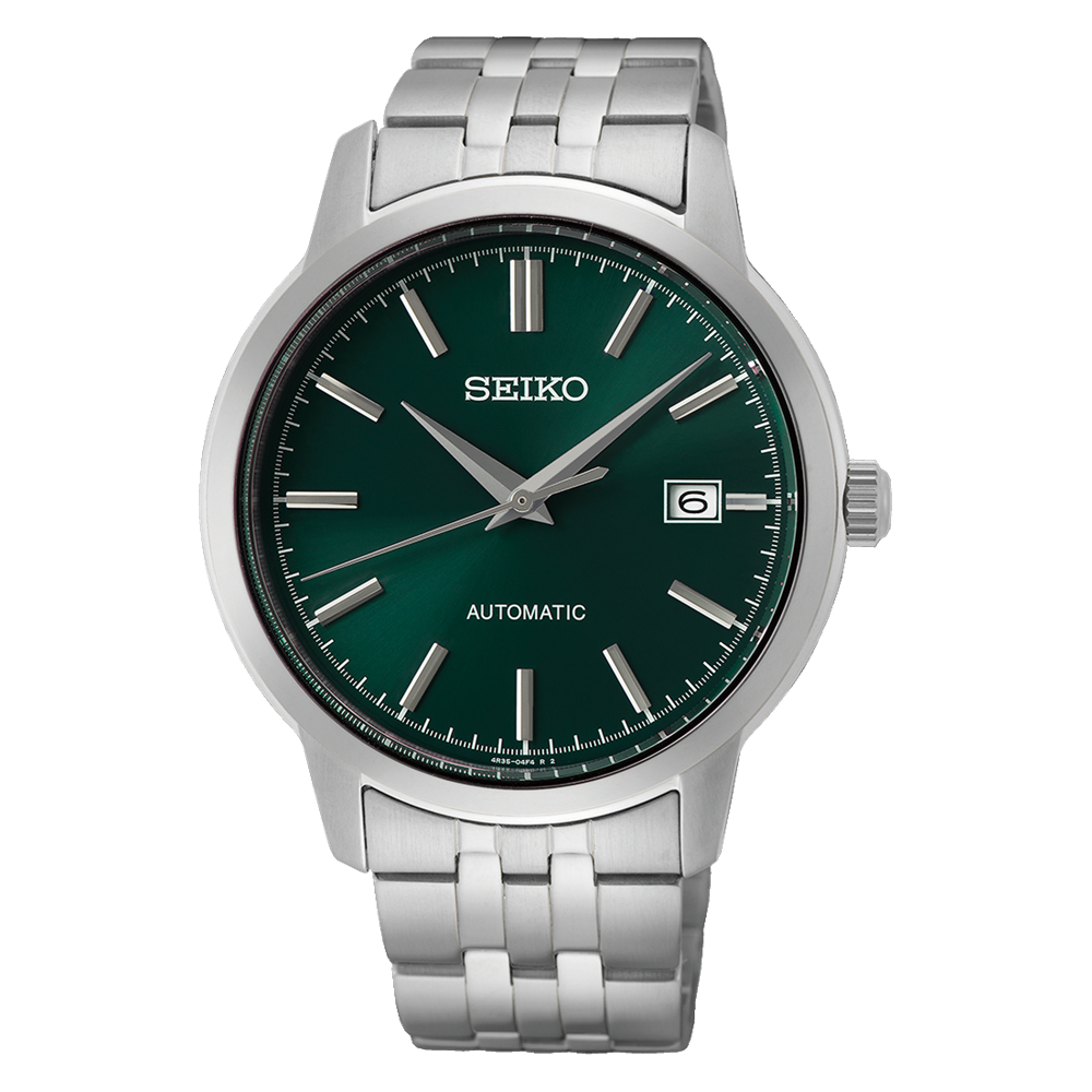 Essentials Green Dial Automatic, SS Bracelet
