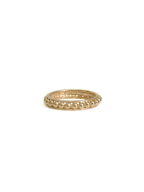 14Y Jac+Jo Strata Dotted Band Ring