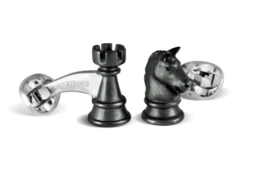 Silver Chess Pieces