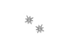 Silver Micro Aztec Starburst Studs