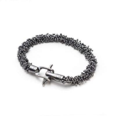 MichaudMichaud ShikShok Bracelet - Oxidized Silver