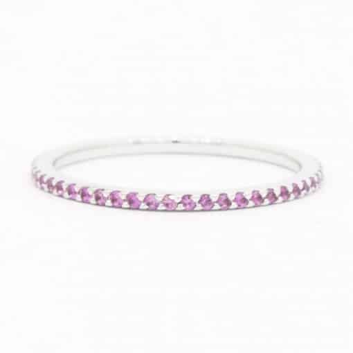 Micro Pave Eternity Ring - Image 18