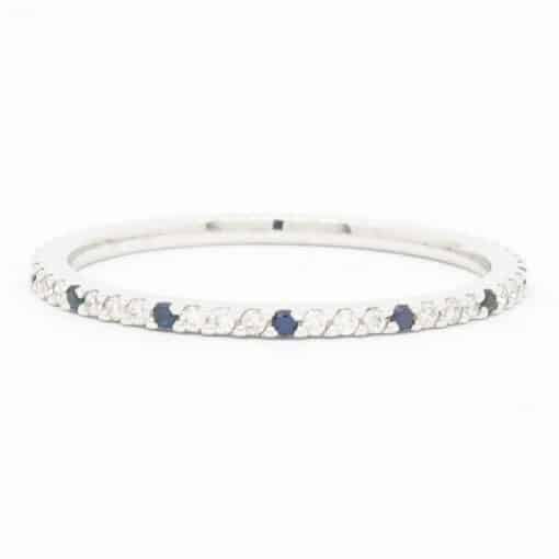 Micro Pave Eternity Ring - Image 7