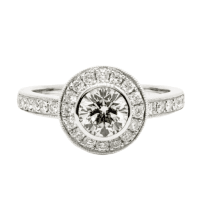 Diamond Halo Ring