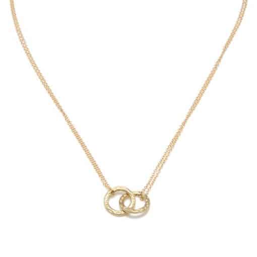 10 Karat Yellow Gold Sofie Love Knot Necklace