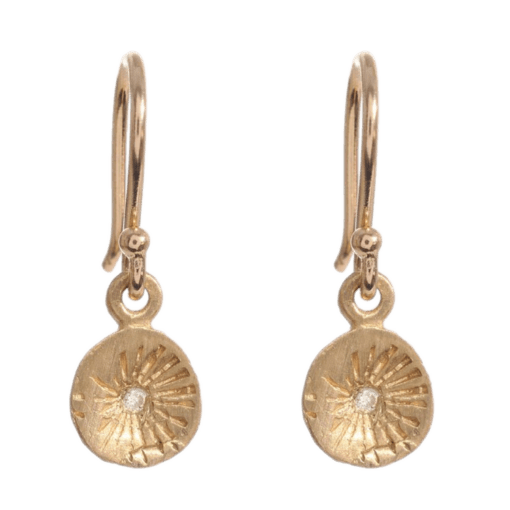 10 Karat Yellow Gold Astrid Earrings