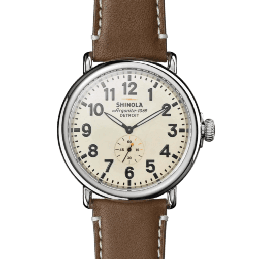 The Shinola Runwell 47mm, Cream Dial