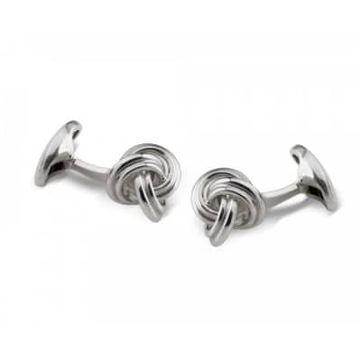 Silver Knot Cufflinks