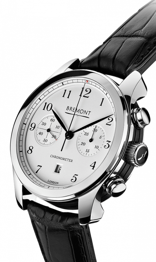 ALT1-C/PW - Polished White Dial, Leather Strap
