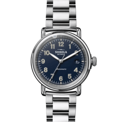 The Shinola Runwell Automatic 39.5mm – Blue Dial