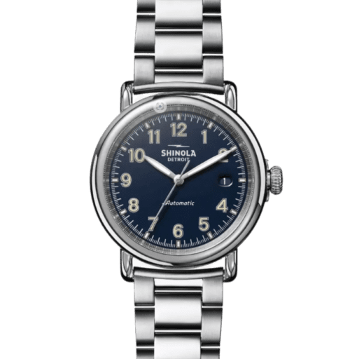 The Shinola Runwell Automatic 39.5mm – Blue Dial