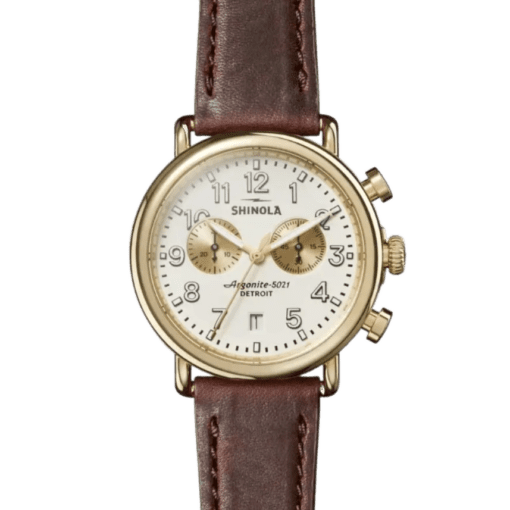 The Shinola Runwell Chrono 41mm, Cream Dial