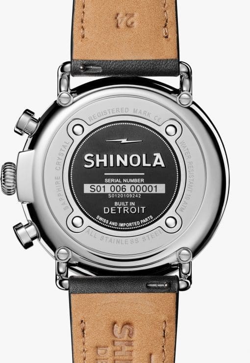 The Shinola Runwell Chrono 47mm - Black Dial
