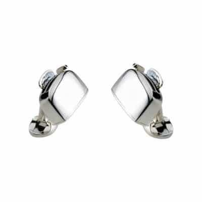 Silver Toaster Cufflinks