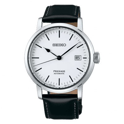 Seiko Presage 'Riki Watanabe' White Enamel Dial