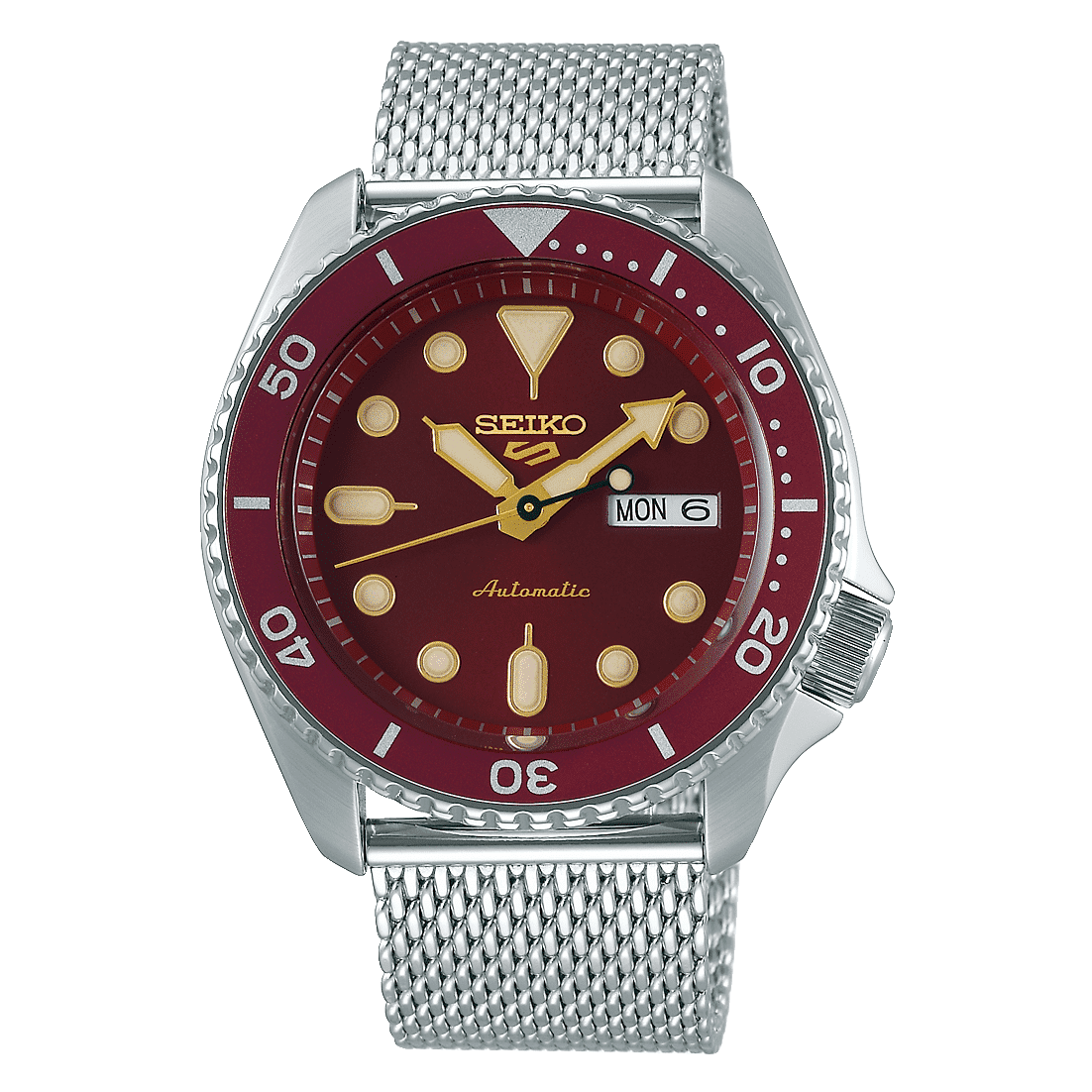 seiko red bezel