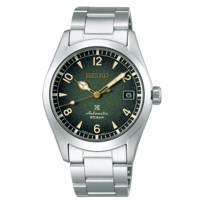 Seiko Prospex Alpinist Green Dial, SS Bracelet SPB155J1