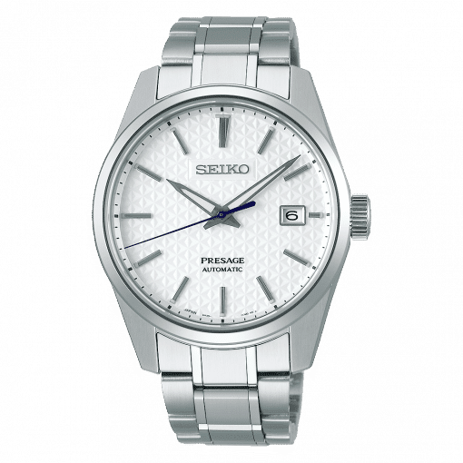 Seiko Presage 'Sharp Edge' Shironeri (White) Dial