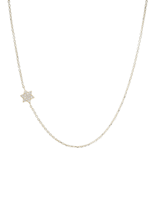 Love Letter Pavé Star of David Necklace