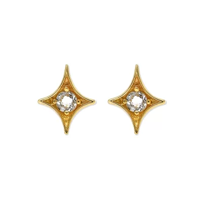 Jac+Jo Gothic Diamond Studs