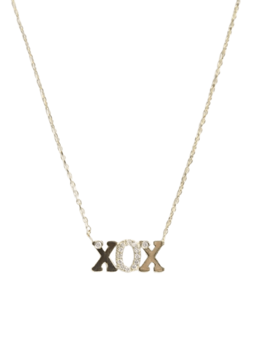 Customizable Love Letter XOX Necklace