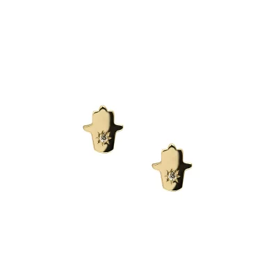 Jac+Jo Icon Hamsa Studs