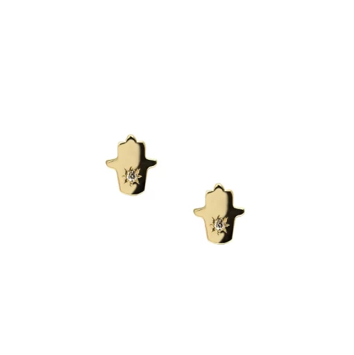 Jac+Jo Icon Hamsa Studs