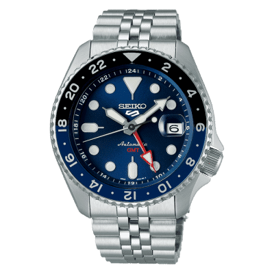 Seiko 5 Sport GMT Blue Dial