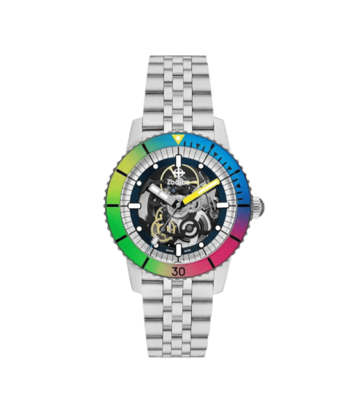 Zodiac Super Sea Wolf Skeleton Automatic