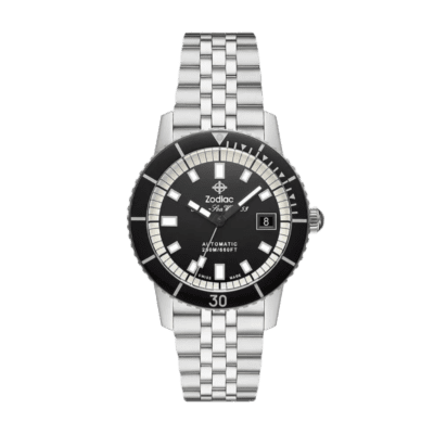 Zodiac Super Sea Wolf Compression (Black Dial)