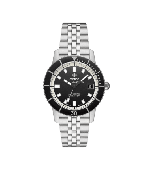 Zodiac Super Sea Wolf Compression (Black Dial)