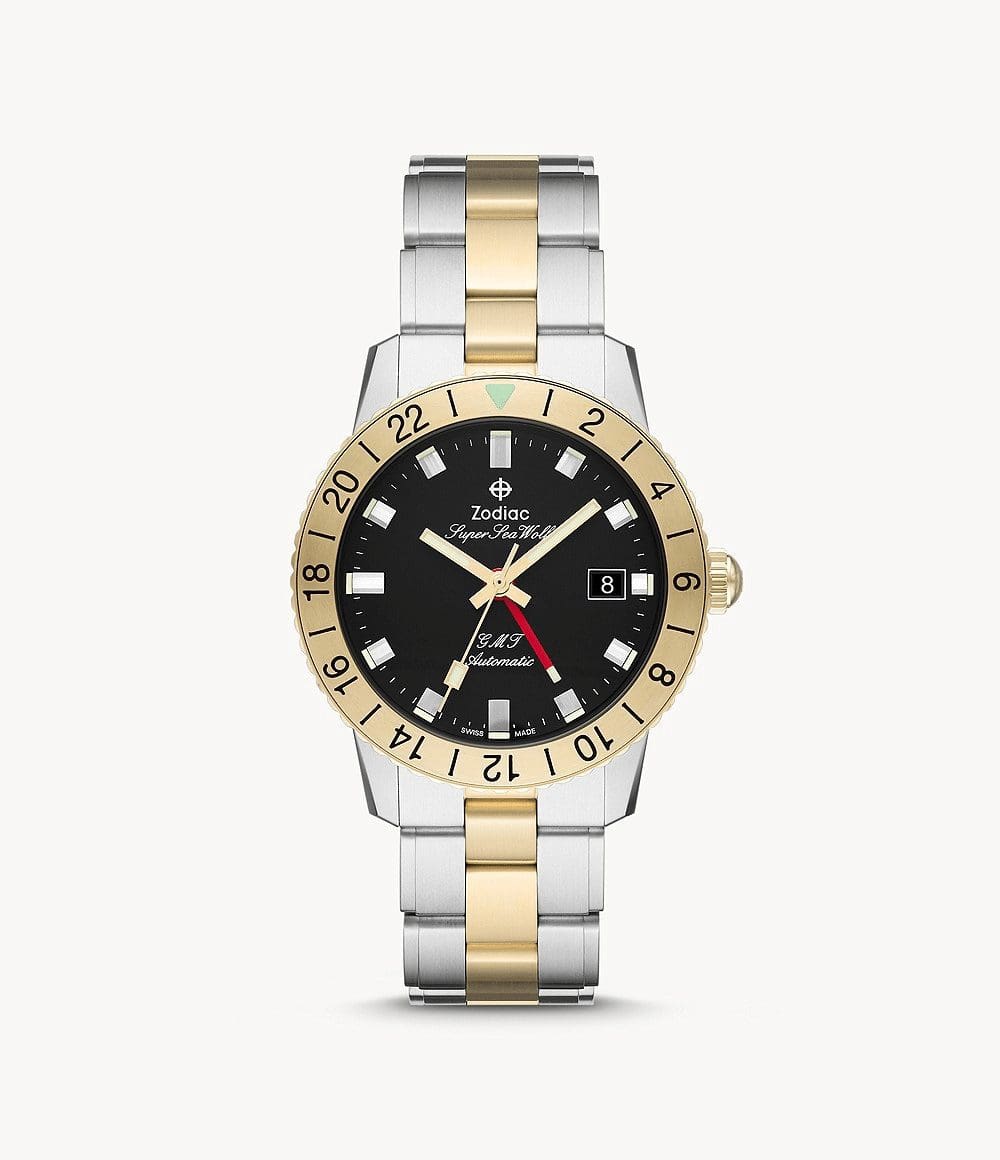 Zodiac Super Sea Wolf GMT Two Tone Atelier Lou