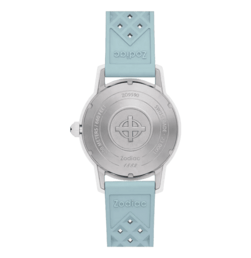 Zodiac Super Sea Wolf White Ceramic, Blue