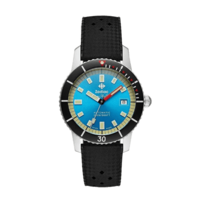 Zodiac Super Sea Wolf Compression, Blue Dial