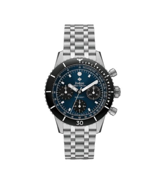 Zodiac Sea-Chron Blue Dial