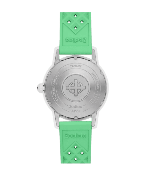 Zodiac Super Sea Wolf White Ceramic, Green